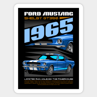 Mustang GT350 Muscle Car Sticker